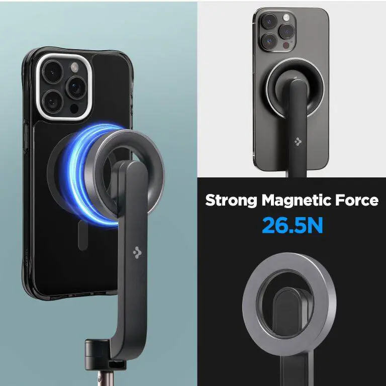 Selfie Stick Spigen S570w Magsafe Tripod Bluetooth black